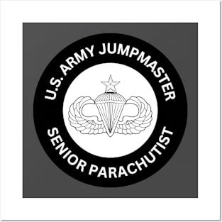 Army Senior Jump Wings - Airborne Jumpmaster Posters and Art